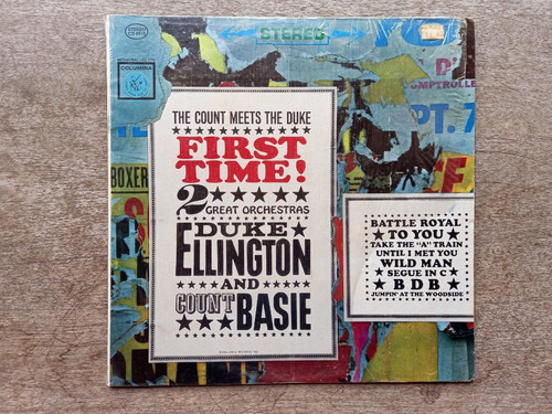 Disco Lp Duke Ellington And Count Basie - First (1970) R10