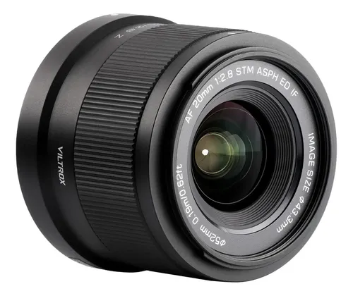 Lente Leve Viltrox 20mm F2.8 Full Frame Para Nikon Z-mount