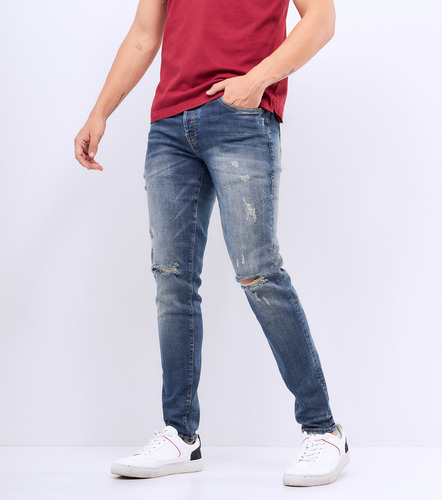 Jean Para Hombre Iron Skinny Unser