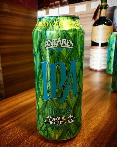 Cerveza Artesanal Antares Ipa Lata 473 Ml Pack X 24