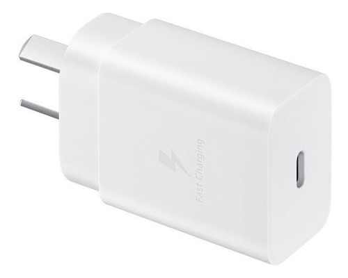 Cargador Samsung Usb-c 15w De Pared Blanco Sin Cable Blanco