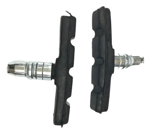 Patines D/freno P/ Bici V-brake C/tornillo Allen(par)eggo Negro