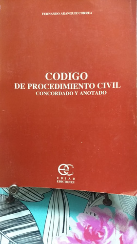 Código De Procedimiento Civil // Fernando Aranguiz Correa