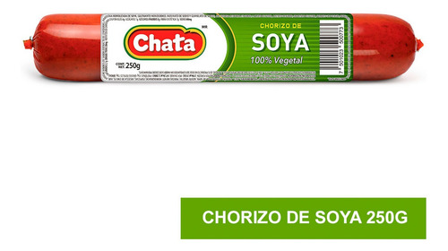 Chorizo Chata Soya 250g