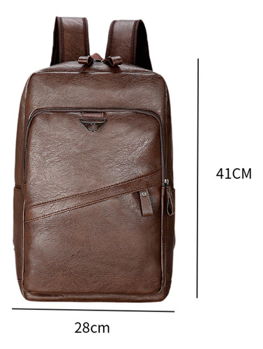 Mochila De Viaje Mochila Informal Cuero De Pu Mochila De