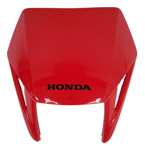 Carcaza farol del. honda tornado roja