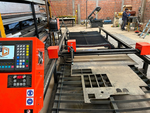 Pantografo Plasma Cnc Con Fuente Plasma Incluida