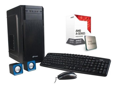 Pc Simulador Amd A8 4gb Ram 120gb Ssd Win 10 Tc 2020 Y Cat