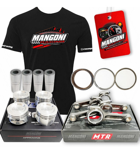 Kit Pistão Afp Bielas Mtr 144 + Pino + Anel 1.9 83,50 Ap 8v