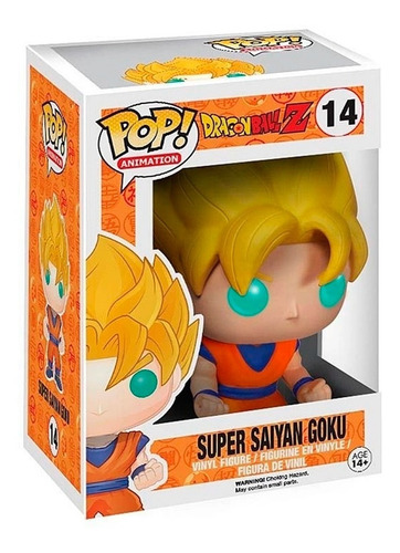 Boneco Funko Pop Animation Dragonball Z Super Saiyan Goku 14