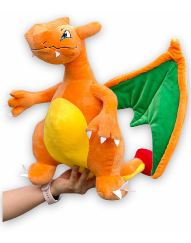 Peluche Charizard Pokemon 45cm X 39cm Charmander + Obsequios