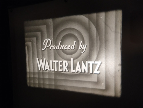 Pelicula Cine Mudo 16 Mm Dibujo Animado Walter Lantz (Usado)