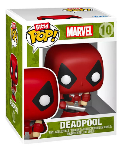 Funko Bitty Pop Rides Marvel Deadpool Camion De Chimichanga