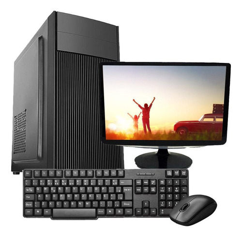 Imagem 1 de 5 de Computador Pc Completo I5 4gb Ssd 120gb Monitor