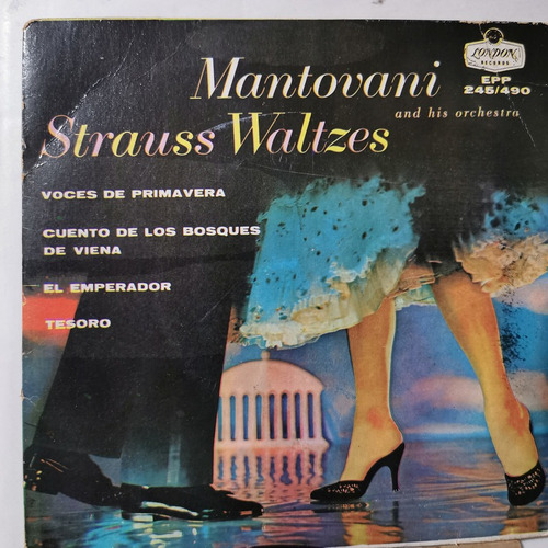 Disco 45 Rpm: Mantovani- Strauss Waltzes, Voces