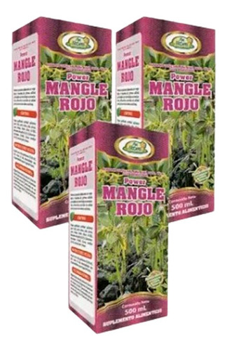 3 X 49 Soles | Mangle Rojo Mas Natural 500ml