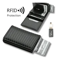 Comprar Cartera Billetera Para Hombre Con Bloqueo Rfid Anti Escaneo