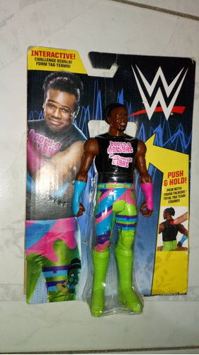 Wwe Total Tag Team Xavier Woods Talking Caja Dañada