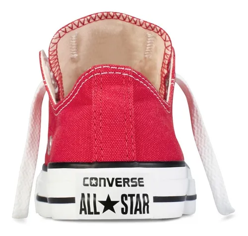 Converse All Star Chuck Taylor Choclo Rojo Tallas Chicas