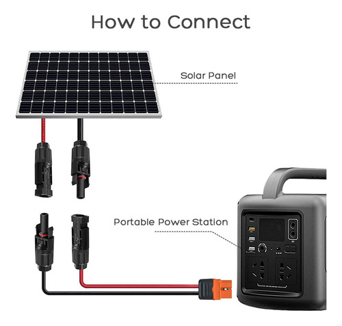 Cable Adaptador Solar Connector A Xt60i For River 2/r-crys