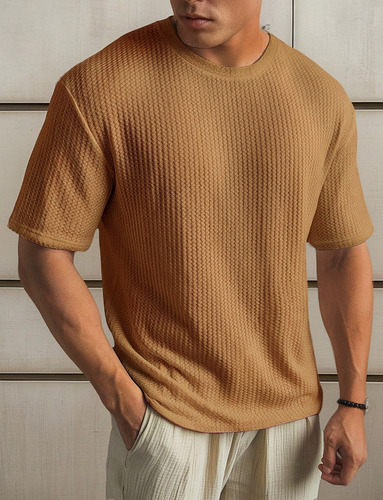Playera Básica Lisa Hombre