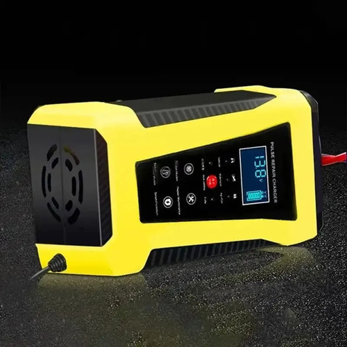 Cargador De Bateria Inteligente Carro O Moto 12v 6a Portatil
