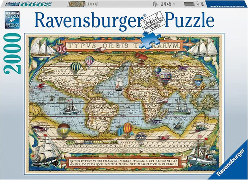 Rompecabezas Puzzle 2000 Alrededor Del Mundo Ravensburger 