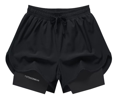 Biker Mini Short Deportivo Mallas Licra Hombre Gym Ejercicio