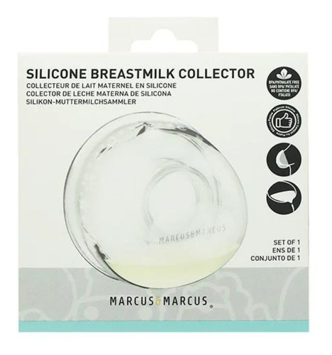 Imagen 1 de 4 de Disco Recolector De Leche Materna De Silicona Mnm Quo