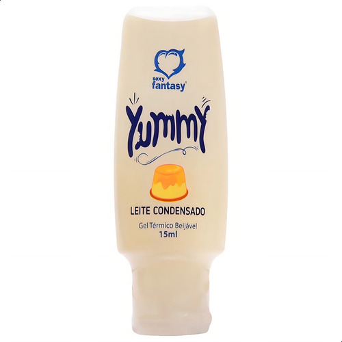 Gel térmico Yummy Kissable Oral Sex Delicia Pleasure Flavors sabor a leche condensada