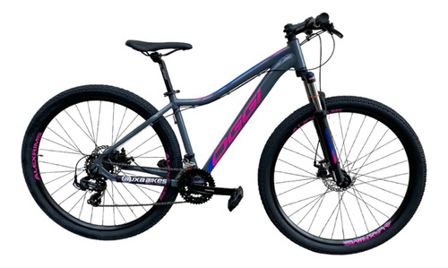 Bicicleta Mtb Aro 29 Oggi Float Sport 2024 Grafite/rosa/azul