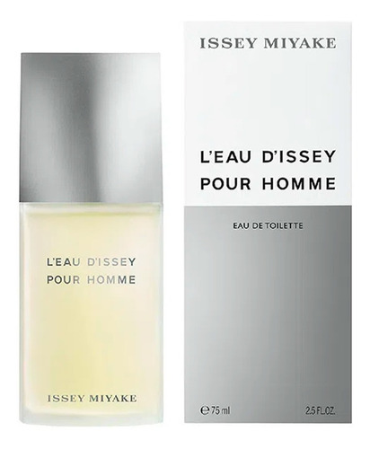 Imagen 3 de 6 de Perfume Caballero Issey Miyake L'eau D'issey Pour Homme 75ml