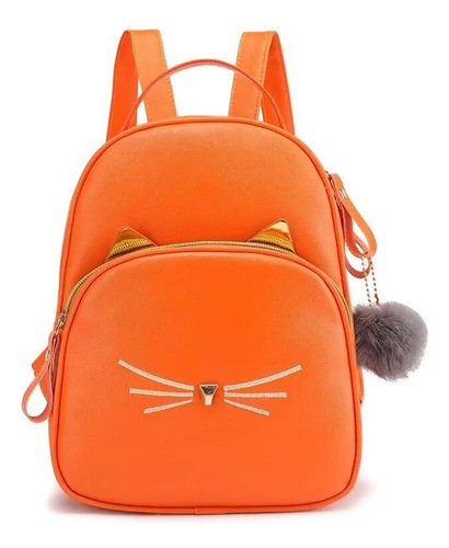 Nombre: Mochila Casual Con Forma De Gato Con Dibujos Animado