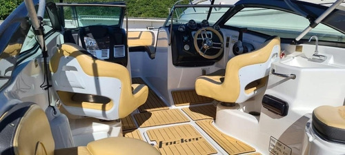 Imagen 5 de 16 de Lancha Fibrafort Focker 210 Open Con Evinrude Etec 150 M2019