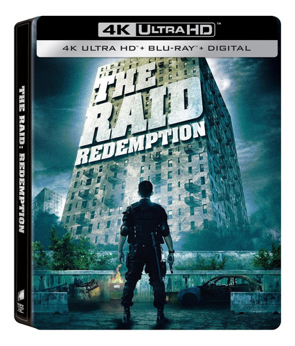 4k Ultra Hd + Blu-ray The Raid Redemption / Steelbook