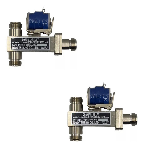 Kit C/02 Rele Antena Coaxial Spdt 12vdc 160ma Cx-600n Tohtsu