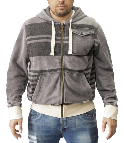 Campera Canguro Lost Mighty Hombre Algodón / Apache Look 01