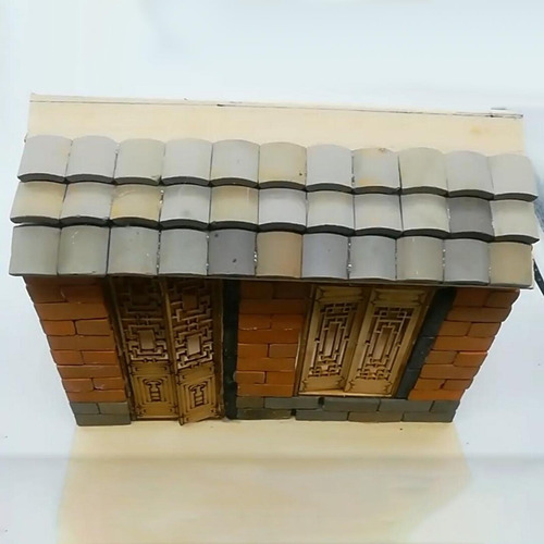 Tejas Para Techo, Decoración Realista De Casa De Muñecas, Pa