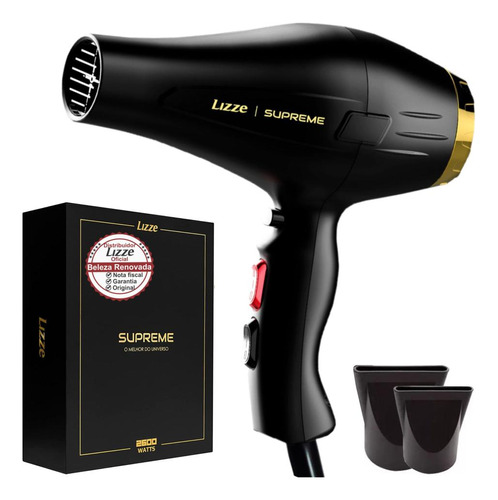 Secador Lizze Supreme Profissional P/ Salão De Beleza 2600w