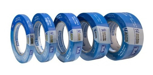 Cinta Masking Azul 1 Pulgada Set 10 Piezas Tuck Tipo 114