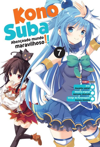 Konosuba: Abençoado Mundo Maravilhoso! Vol. 7, de Akatsuki, Natsume. Editora Panini Brasil LTDA, capa mole em português, 2022