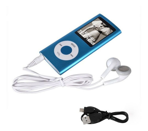 Reproductor Mp4 Mp3 Con Pantalla, Radiofm, Musica, Graba Voz