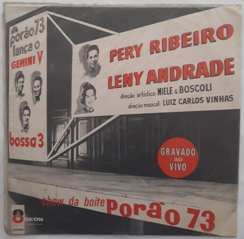 Lp (vg+ Pery Ribeiro Leny Andrade Bossa Três Gemini V Stereo