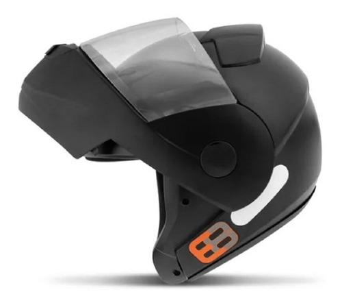 Capacete Articulado Ebf New E8 Solid Robocop Escamoteável