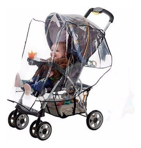 Cobertor Funda Cubre Coche Bebe Transparente Universal