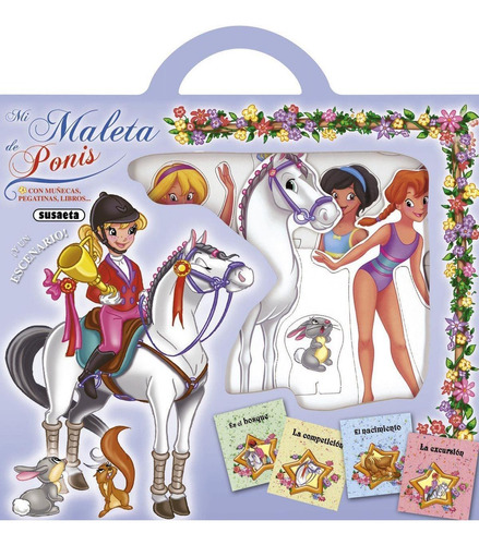 Mi Maleta De Ponis Con Pegatinas--susaeta