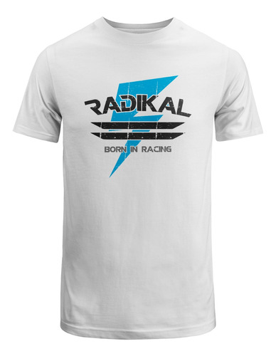 Remera Flash Blanco - Radikal Racing Mx / Atv / Mtb