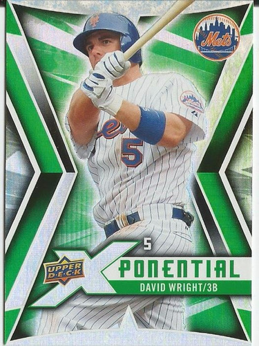 2009 Upper Deck X Ponential David Wright Mets