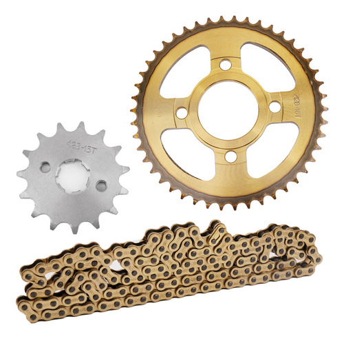 Kit De Arrastre Cadena Reforzada Italika Dm200 250 F0203ks24