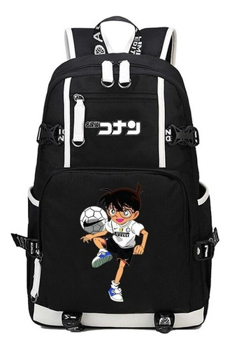 Mochila De Detective Conan De Anime Mochila Wobookbag